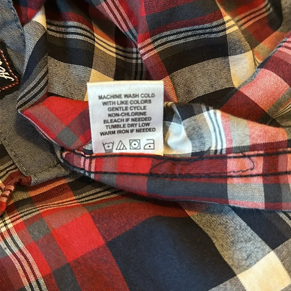 ♦️AEROPOSTAL Plaid button down shirt - Picture 8 of 9